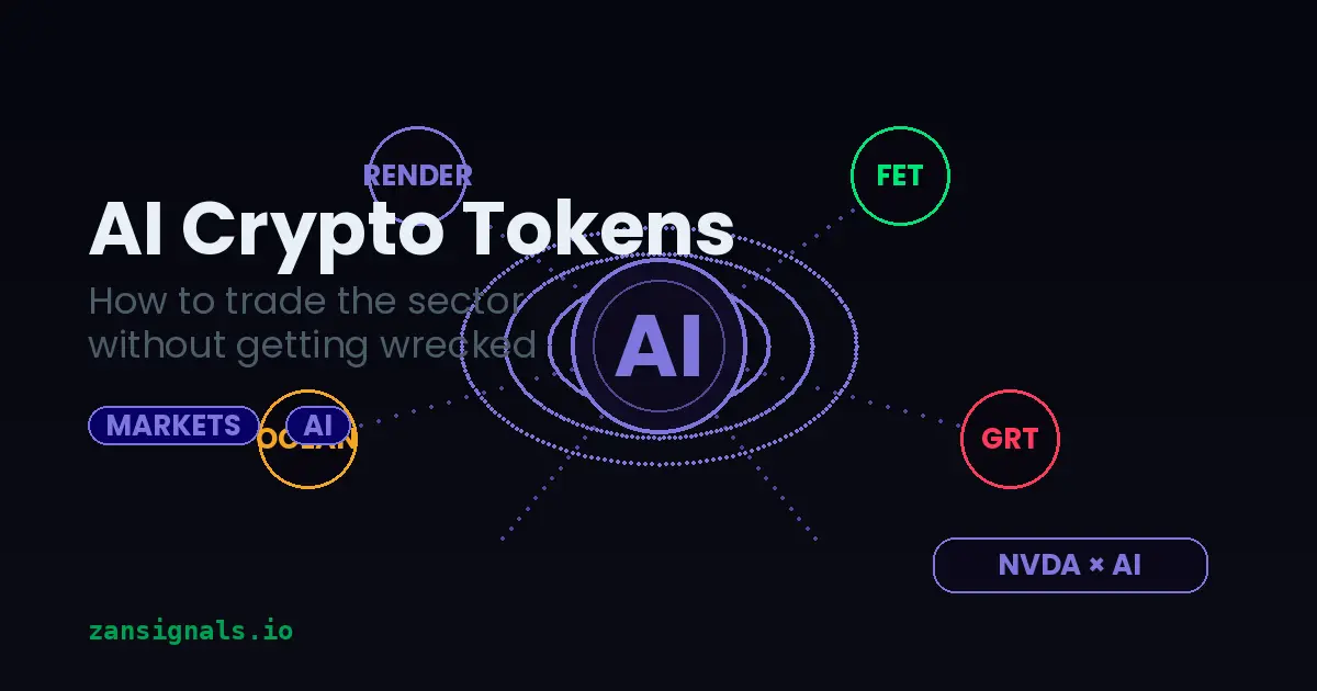 AI Crypto Tokens in 2026: How to Trade the Sector Without Getting Wrecked