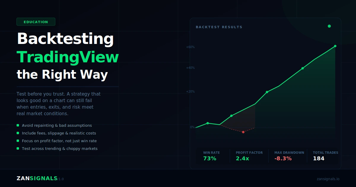 Backtesting TradingView the Right Way