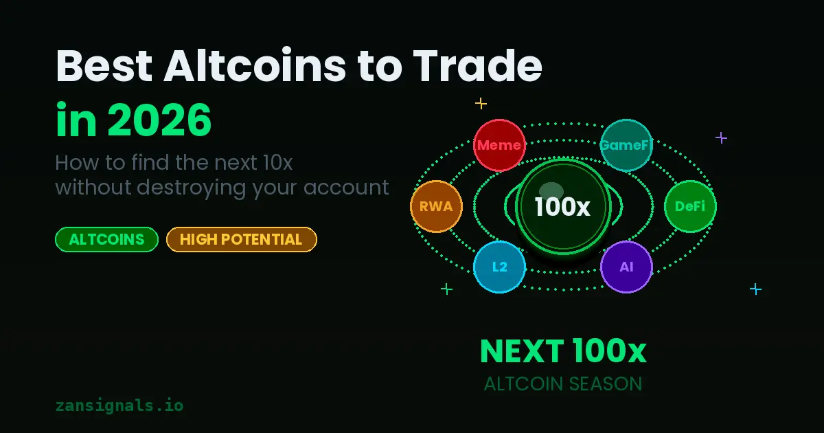 Best Altcoins to Trade in 2026: How to Find the Next 10x Without Getting Wrecked