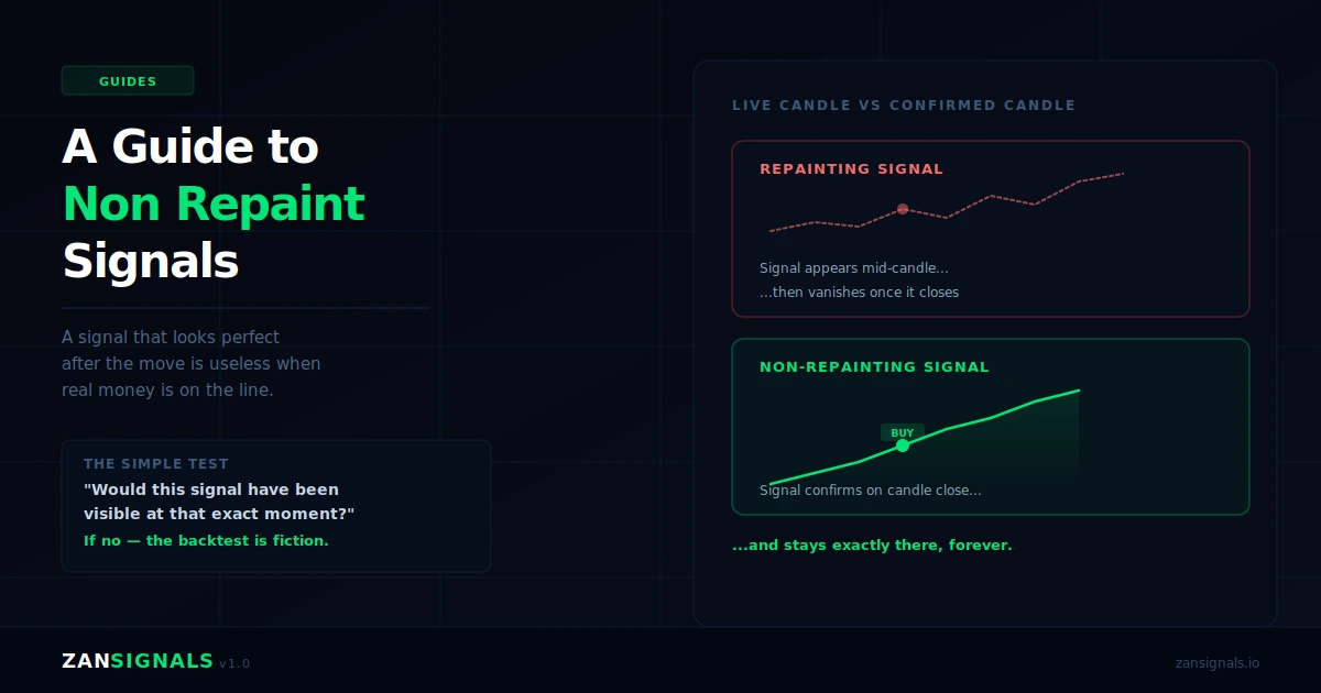 Guide to Non Repaint Signals for Traders