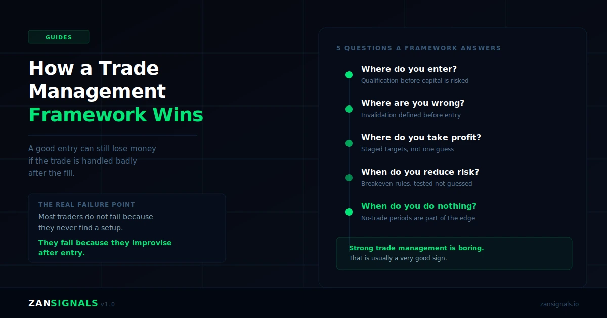 How a Trade Management Framework Wins