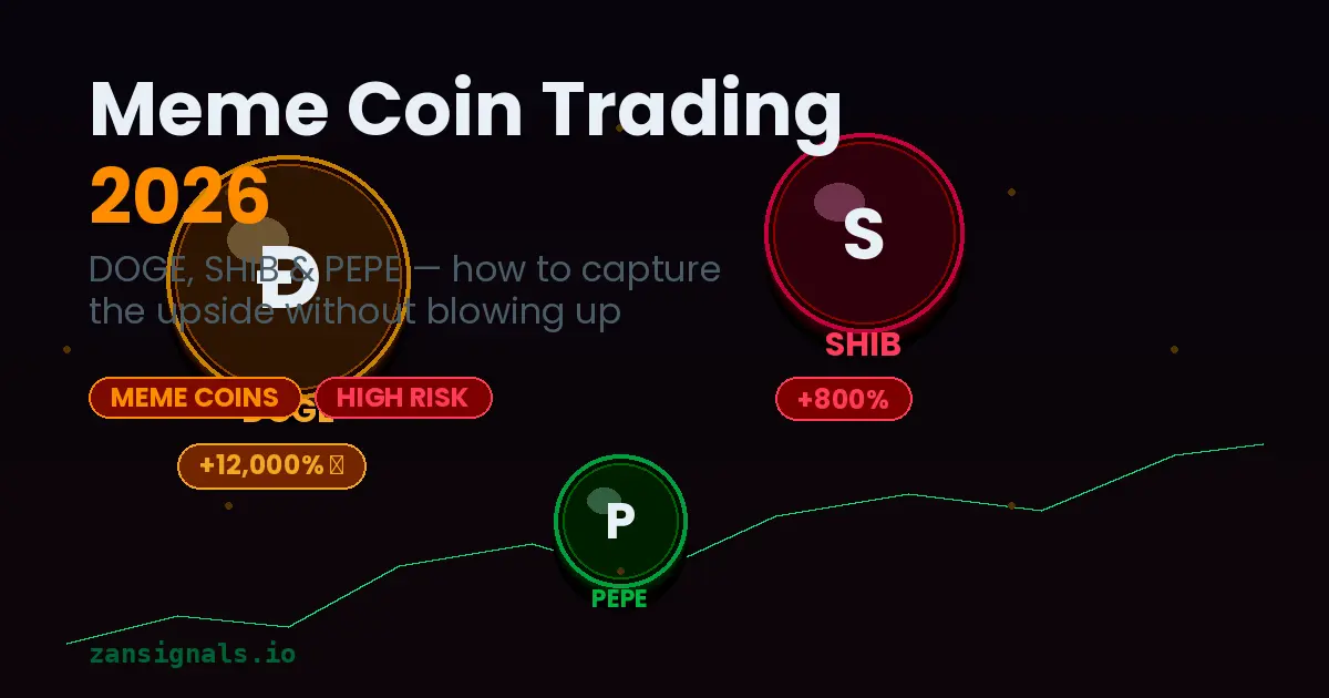 Meme Coin Trading Strategy 2026: How to Play DOGE, SHIB and PEPE Without Blowing Up